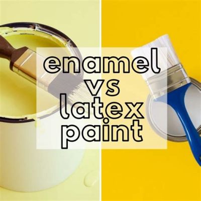 Is Enamel Paint Latex? Exploring the Boundaries of Paint Chemistry and Artistic Expression